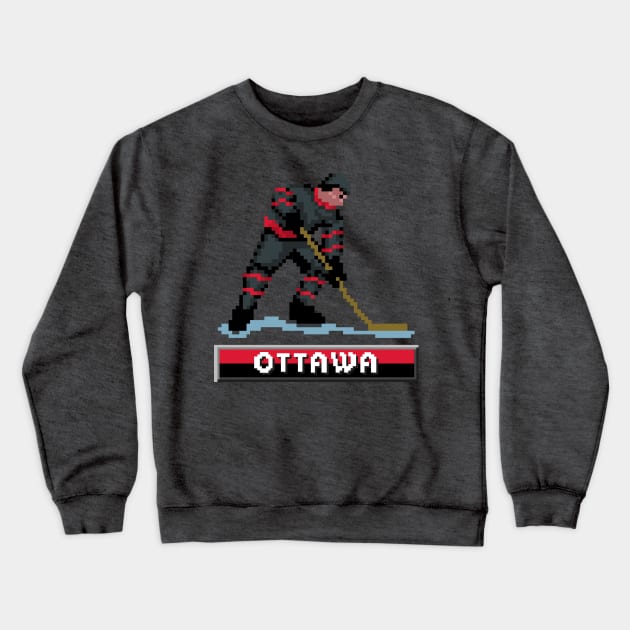 Ottawa Hockey Crewneck Sweatshirt by clarkehall